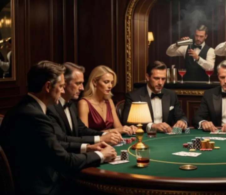 Cinematic pokerový večer v luxusnej reštaurácii Tavolixa